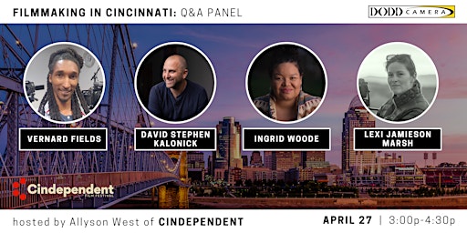 Filmmaking in Cincinnati Q&A Panel (with Cindependent) primary image