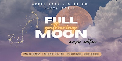 Imagem principal do evento Full Moon Gathering - Scorpio Edition