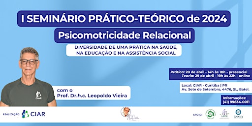 Hauptbild für Seminário de Psicomotricidade Relacional - 2024