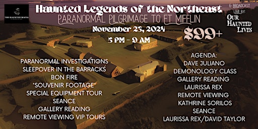 Imagen principal de Haunted Legends of the Northeast: Paranormal Pilgrimage to Ft Mifflin