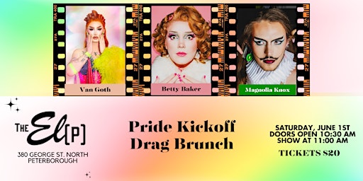Imagem principal do evento Pride Kickoff Drag Brunch at the EL (P) Restaurant