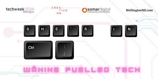 Imagem principal do evento She’s in ctrl: Wāhine Fuelled Tech