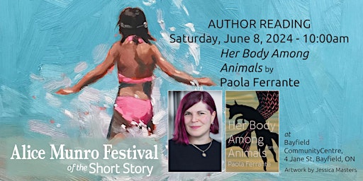Imagem principal de Author Reading by Paola Ferrante:   Her Body Among Animals