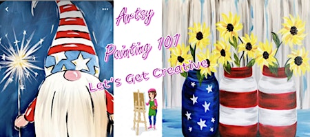 Imagem principal de Salute to America Painting Party