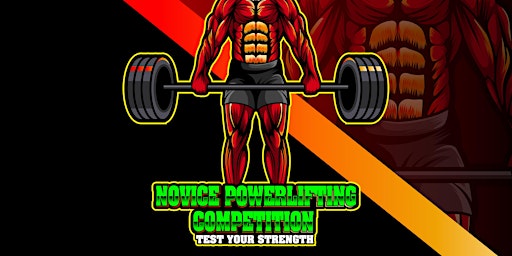 Imagem principal do evento Novice Powerlifting Competition 3