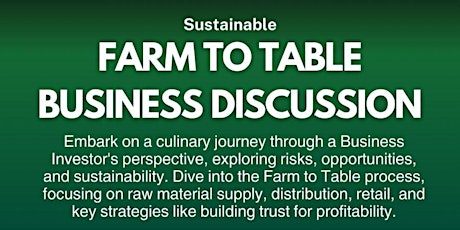 Farm to Table