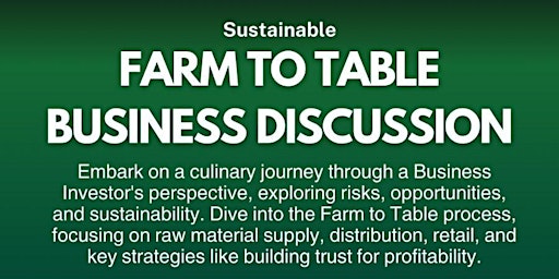 Farm to Table primary image