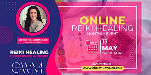 May - Online Holy Fire® Reiki Healing Experience primary image