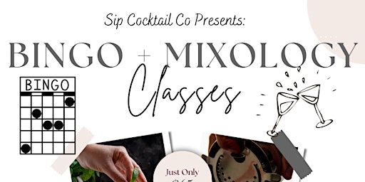 Bingo + Cocktail Class Experience: Spring Sips  primärbild