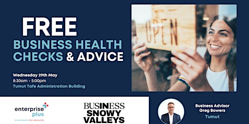 Tumut Business Health Checks and Advice primary image