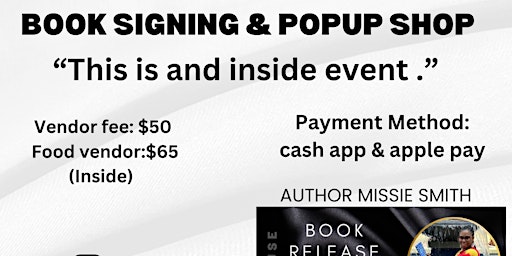 Book signing & Popup shop  primärbild