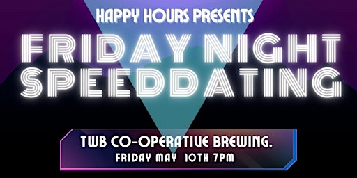 Imagen principal de Friday Night Speed Dating Ages 40-50 @TWB (Female tix sold out)