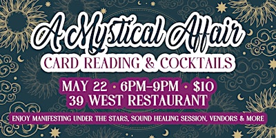 Immagine principale di A Mystical Affair: Card Reading & Cocktails 