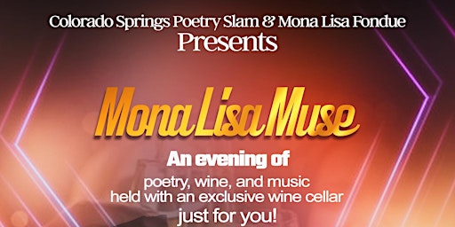 Imagem principal do evento Mona Lisa Muse, a poetry & wine event!