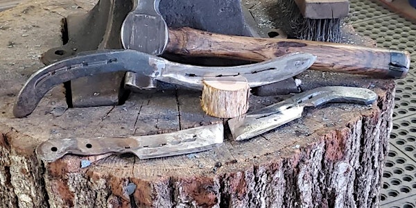 Horseshoe Knife Class at War Horse Forge