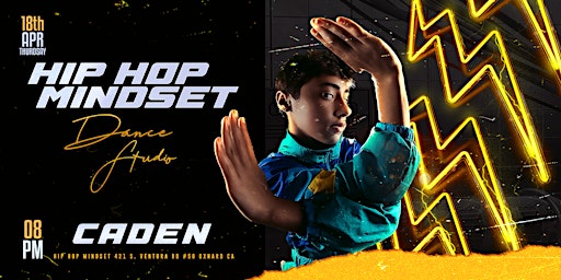 Imagen principal de Hip Hop Mindset Class With Caden!