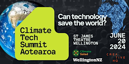 Climate Tech Summit Aotearoa  primärbild