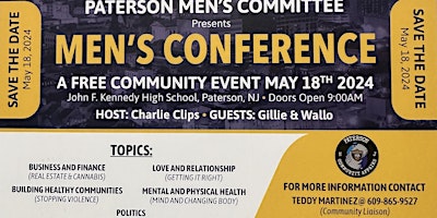 Paterson Men’s Conference primary image