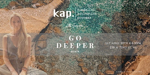 Imagem principal do evento KAP Go Deeper with Susana