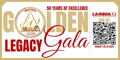 Lambda Xi Golden Legacy Gala primary image