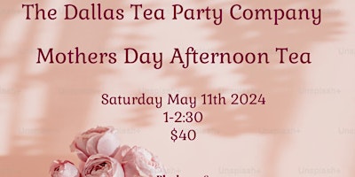 Mother’s Day Afternoon Tea primary image