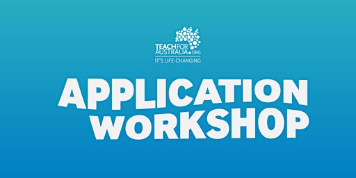 Primaire afbeelding van Application Workshop 1 May