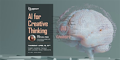 Imagem principal do evento INSIGHT ACADEMY | AI for Creative Thinking