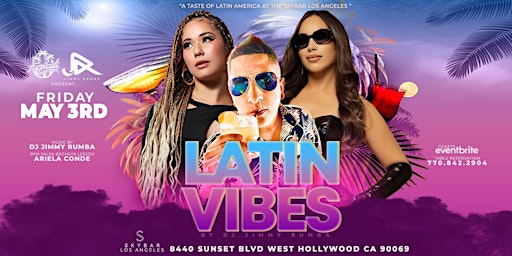 Image principale de Jimmy Rumba & FUNKCALI present: LatinVIBES