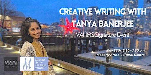 Imagem principal do evento Creative Writing with Tanya Banerjee