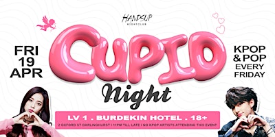 Imagem principal do evento CUPID NIGHT