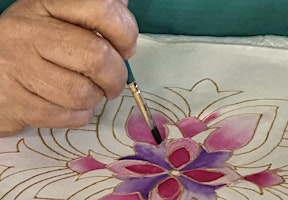 Image principale de Introduction to Silk Painting Workshop - Creative Pursuits Arts Festival