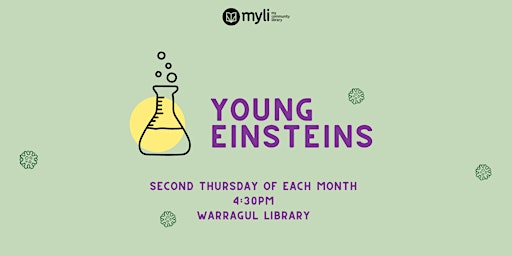 Young Einsteins @ Warragul Library  primärbild