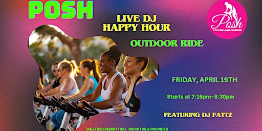 Happy Hour Live Outdoor DJ Ride primary image