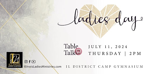 Imagem principal do evento Ladies Day- Illinois Ladies Ministries