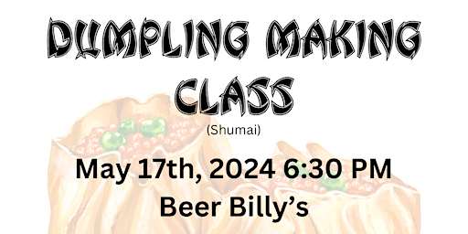 Dumplings Making Class primary image