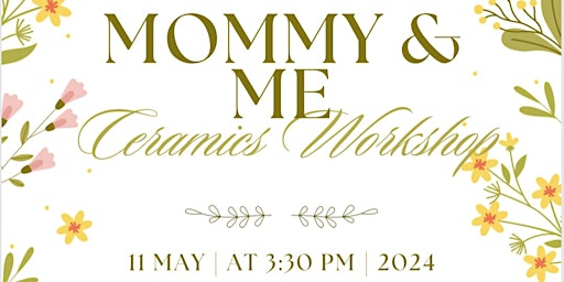 Imagen principal de Mommy and Me Ceramics Workshop