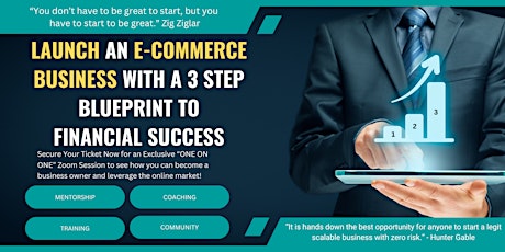 Discover an E-commerce business blueprint!