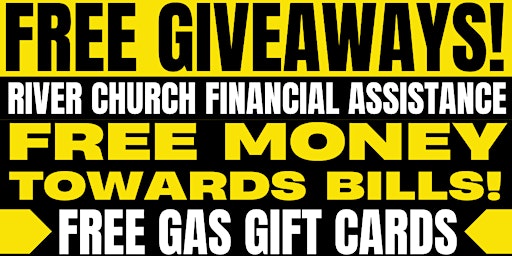 Imagem principal do evento Free Money Towards Bills, Gift Cards, & More! | River Church Baltimore