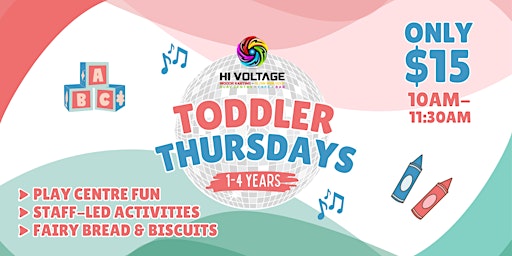 Toddler Thursdays at Hi Voltage Entertainment  primärbild