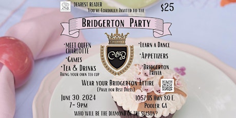 Dearest Reader...It's A Bridgerton Party!