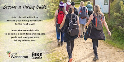 Become a Hiking Guide Webinar - with Kate Gibson from The Hike Collective primary image
