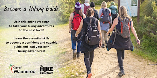 Imagem principal do evento Become a Hiking Guide Webinar - with Kate Gibson from The Hike Collective