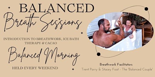 Primaire afbeelding van Balanced Morning - Breathwork, Ice Bath, Sauna & Cacao Group Therapy