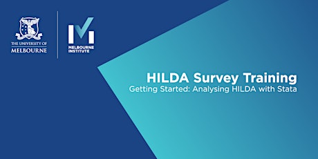 Getting Started: Analysing HILDA with Stata 2024 (Melbourne) EOI