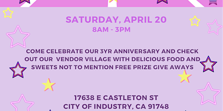UFC City Of Industry 3yr Anniversary with raffle giveaways, vendors & more
