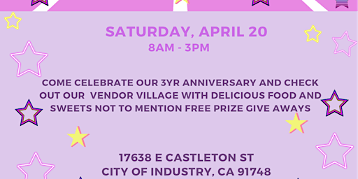 Hauptbild für UFC City Of Industry 3yr Anniversary with raffle giveaways, vendors & more