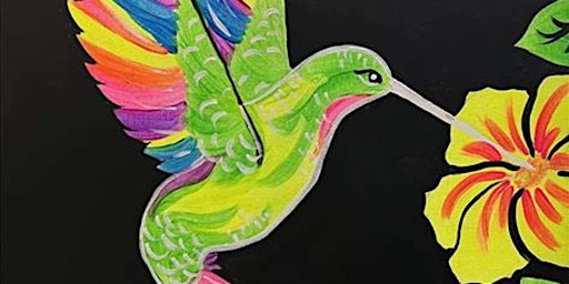 Primaire afbeelding van Daring Hummingbird - Paint and Sip by Classpop!™