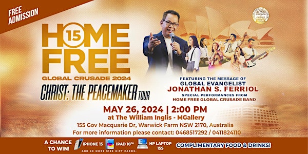 Home Free 15 Global Crusade - Sydney, Australia