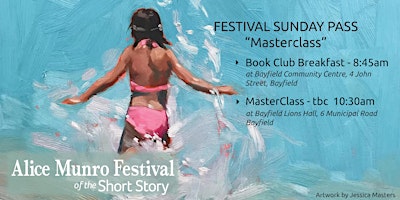Hauptbild für Festival Sunday Pass for Writers (Book Club Breakfast and Masterclass) 2024