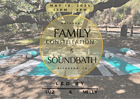 Hauptbild für Outdoor Family Constellation Workshop with Soundbath Healing